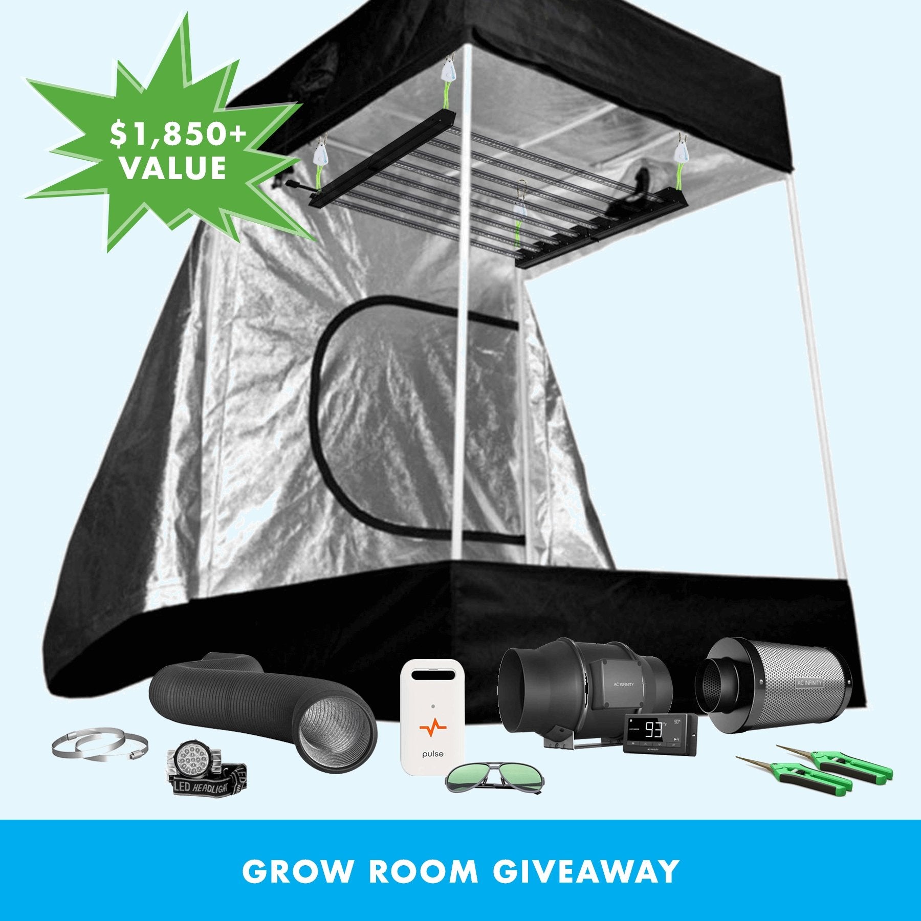 Happy Hydro Grow Room Giveaway - Happy Hydro