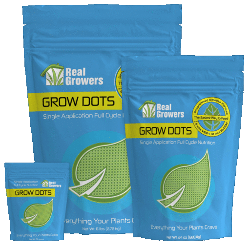 Real Growers Grow Dots Programmed Release Plant Fertilizer