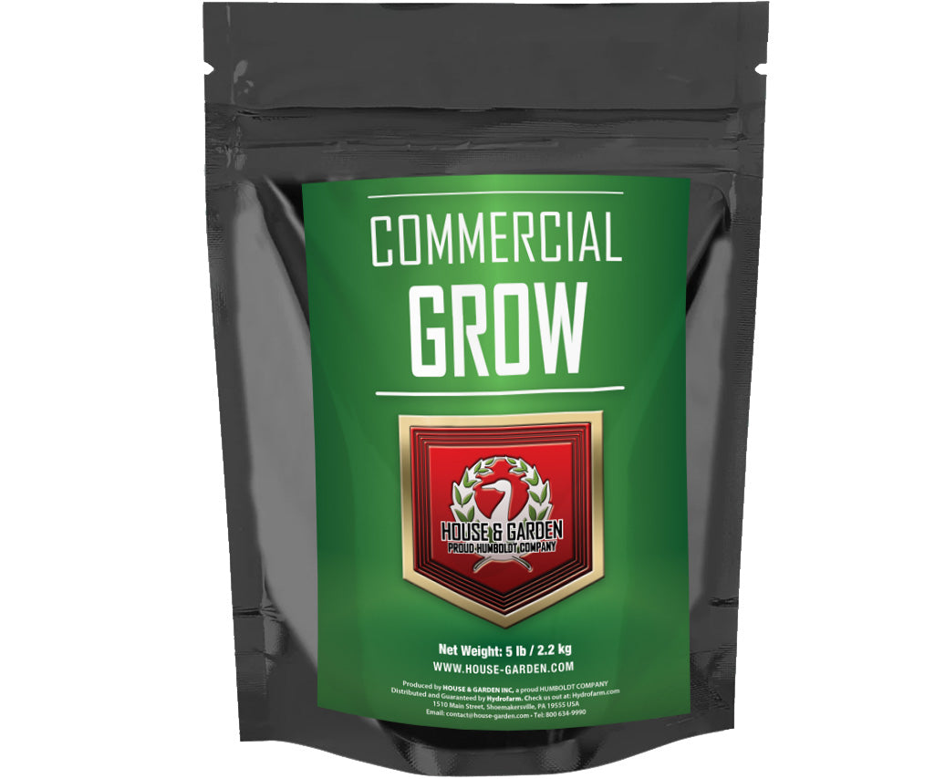 House & Garden Commercial Dry Nutrients - Grow