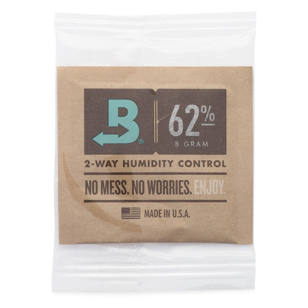 Boveda 62% Humidity Packs, Small 8 Grams, 10 Pack