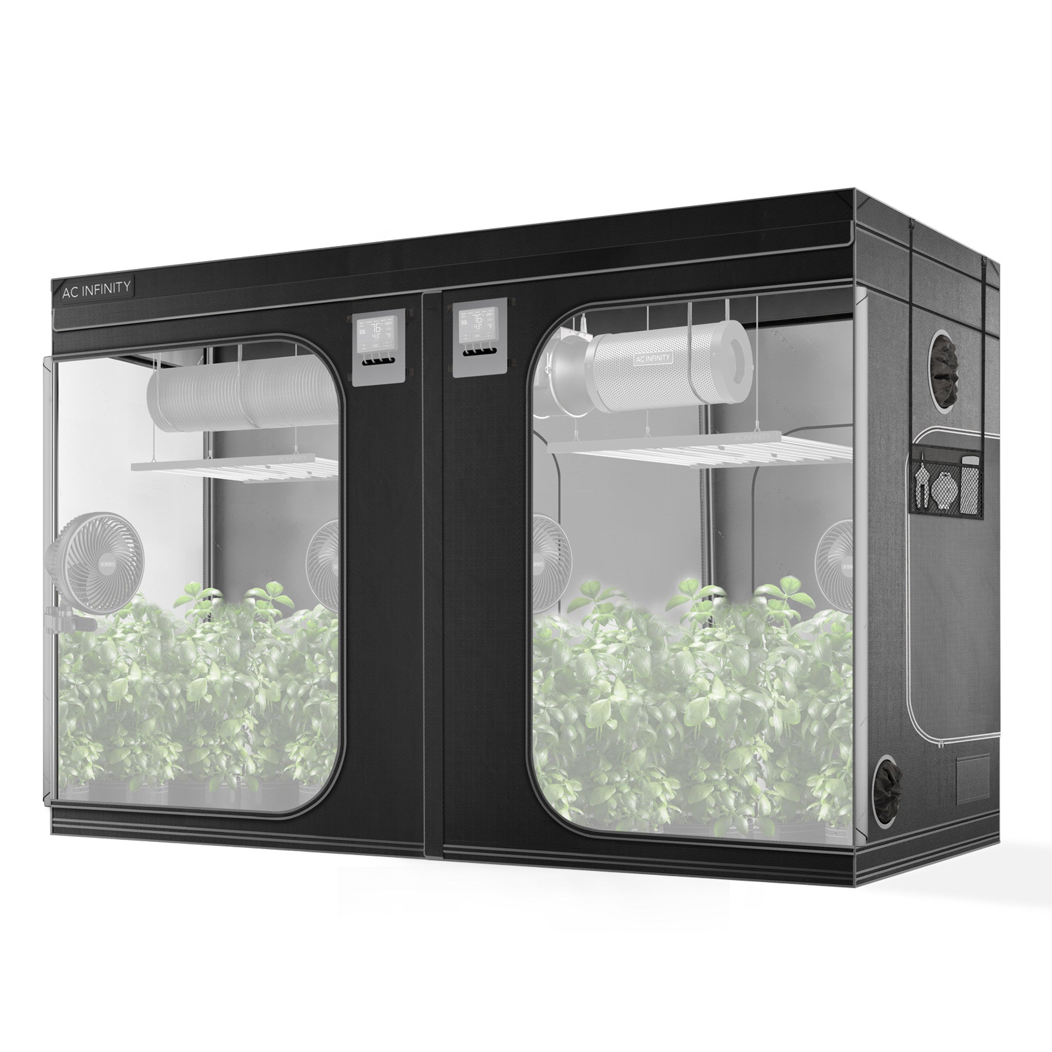 5x10 Grow Tent, AC Infinity Cloudlab 816 - 60"x120"x80"