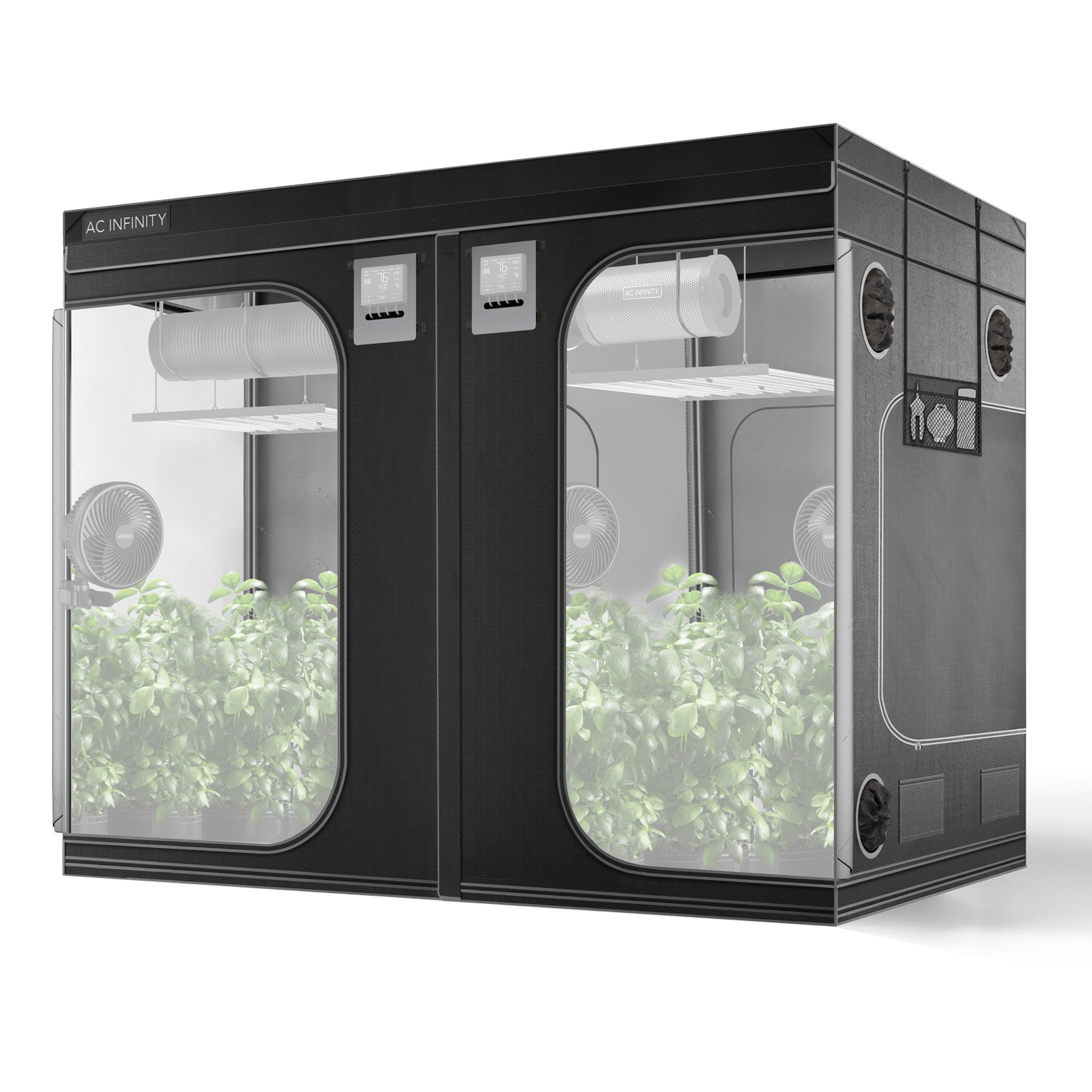 8x8 Grow Tent, AC Infinity Cloudlab 899 - 96"x96"x80"