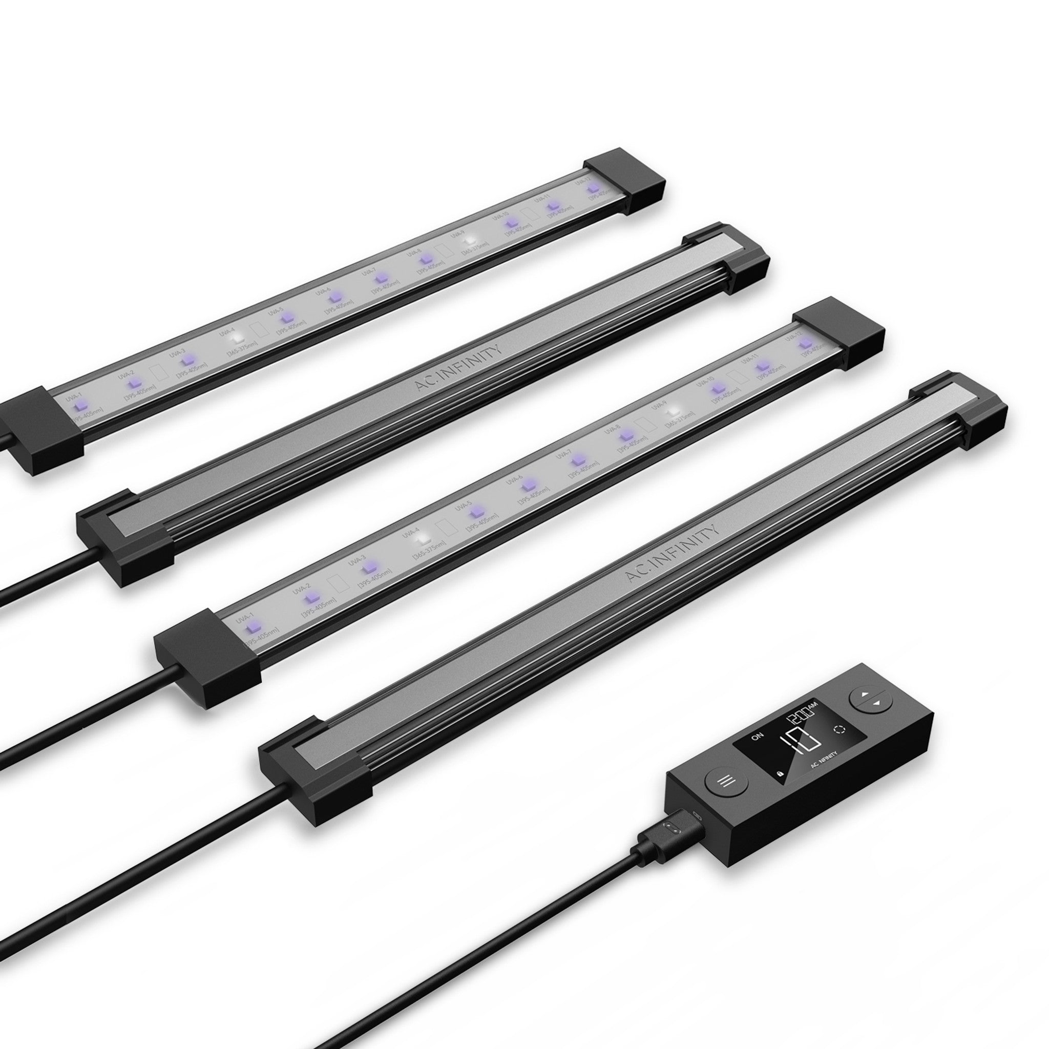 AC Infinity UV LED Grow Light Bars - IONBEAM U4 - 11”