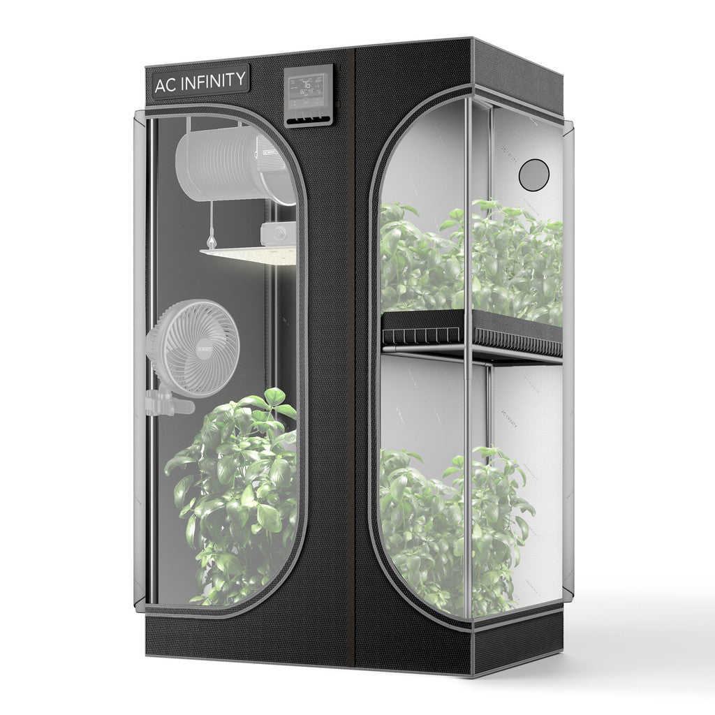 2x3 Multi-Chamber Grow Tent, AC Infinity Cloudlab 632D - 36"x24"x72"