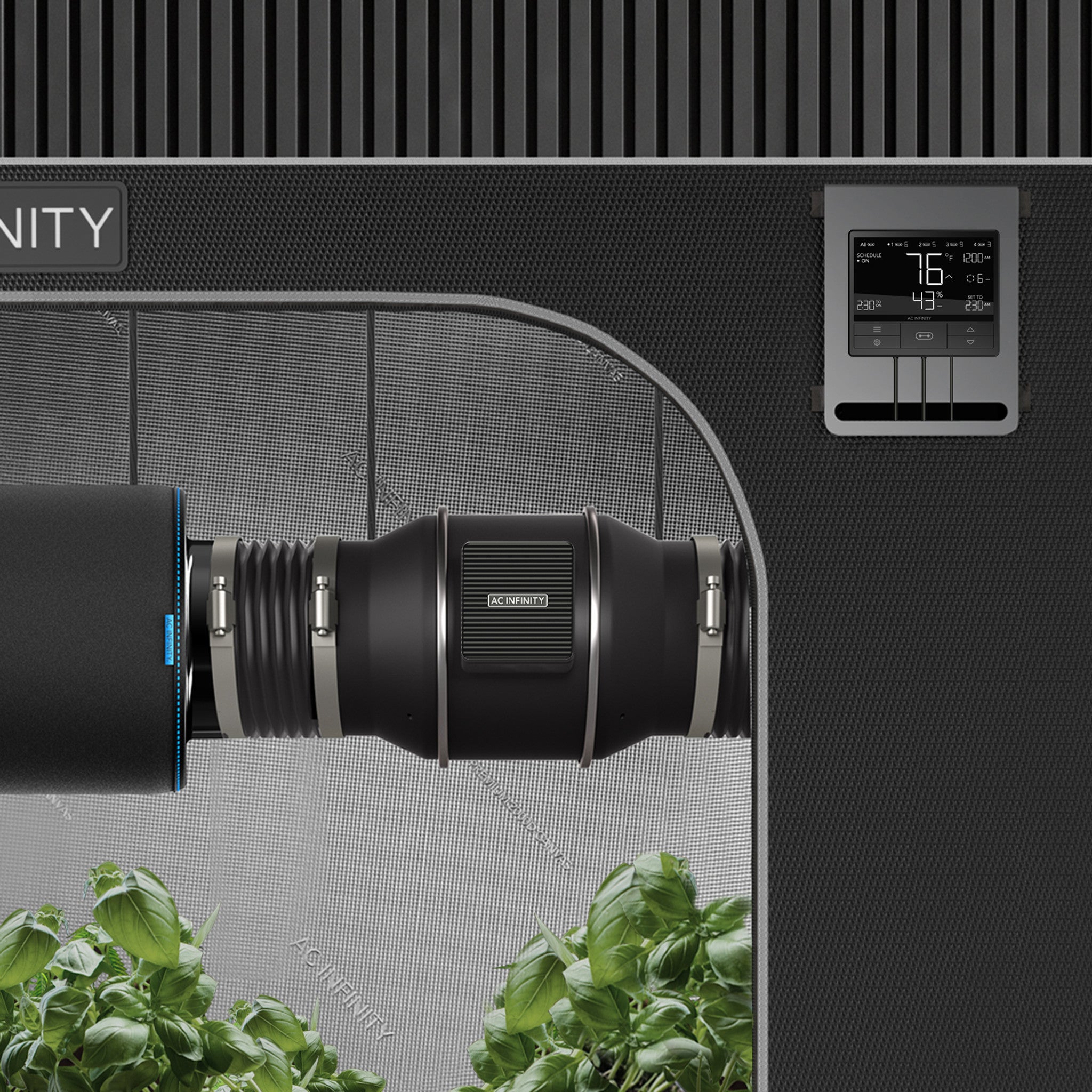 AC Infinity 4x8 Grow Tent & Ventilation Kit