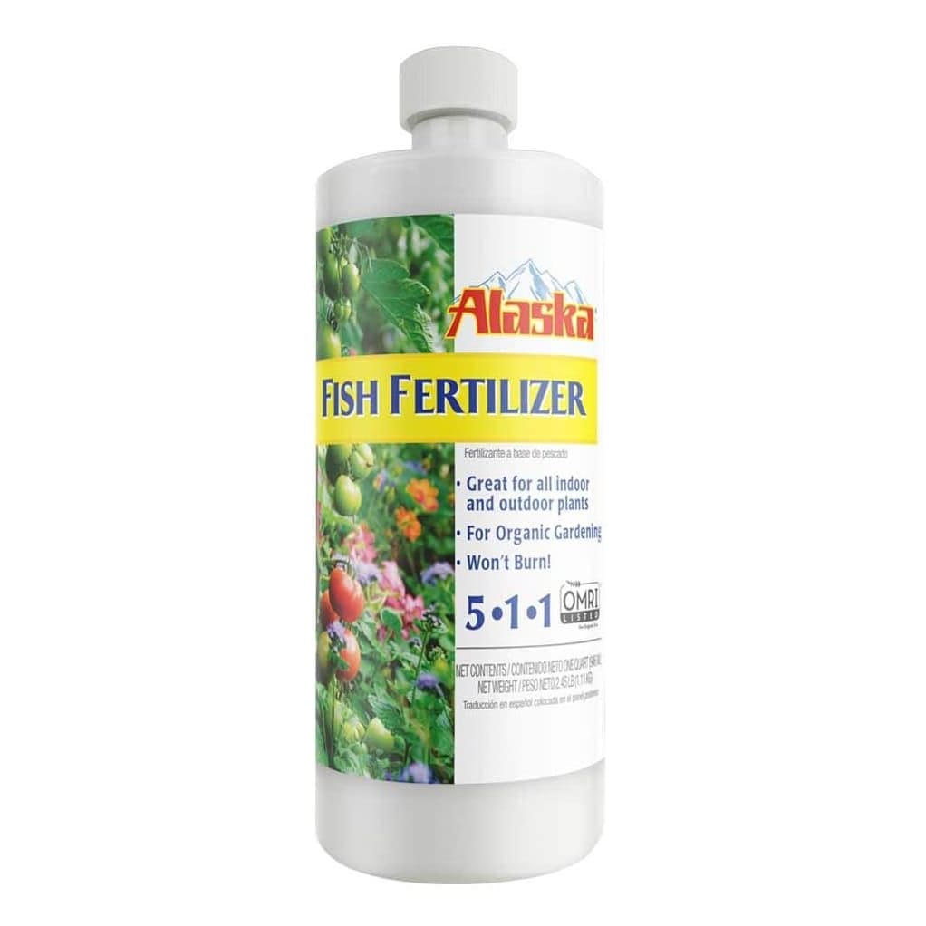 Alaska Fish Emulsion 5-1-1 Plant Fertilizer - 32oz