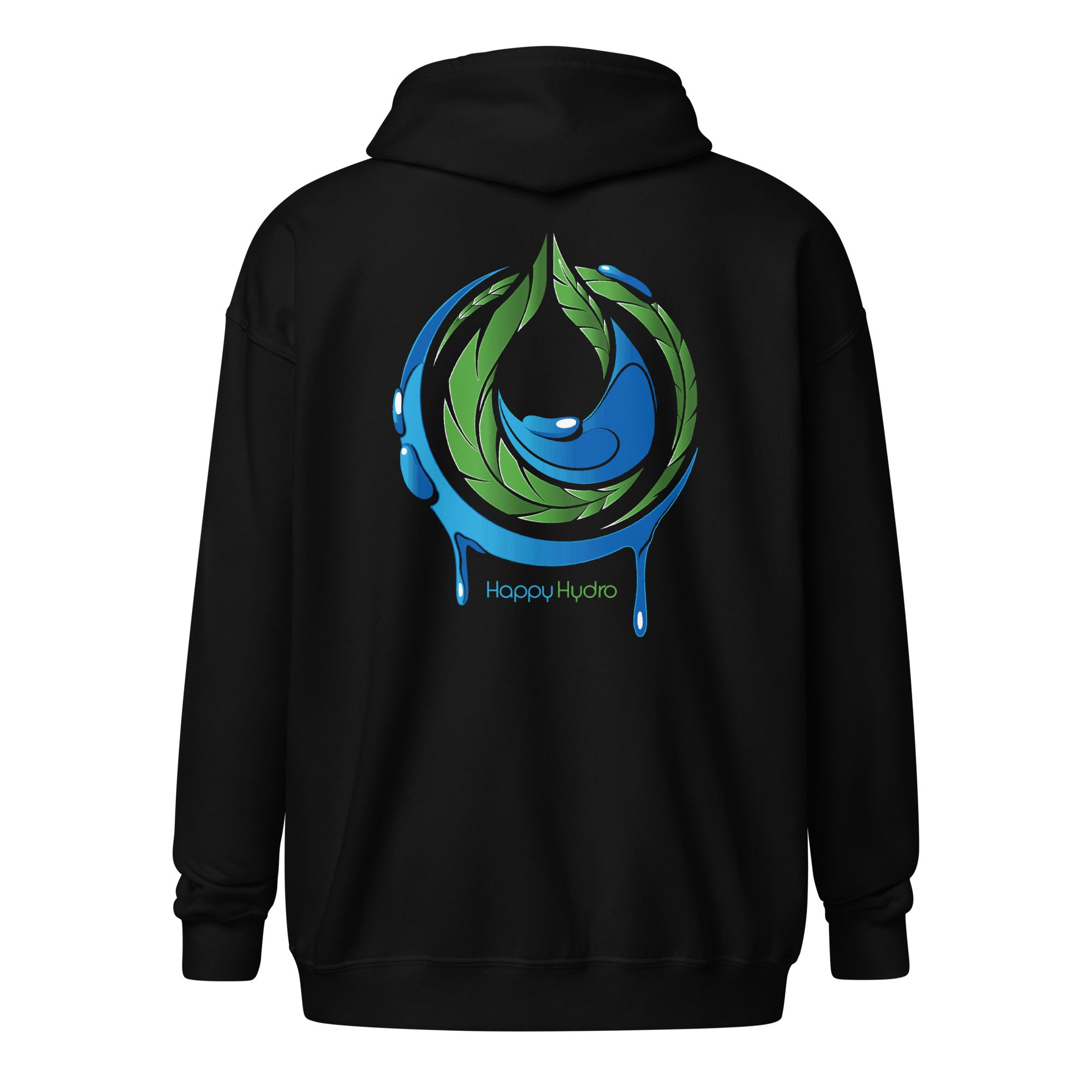 Happy Hydro Drip - Zip Up Hoodie