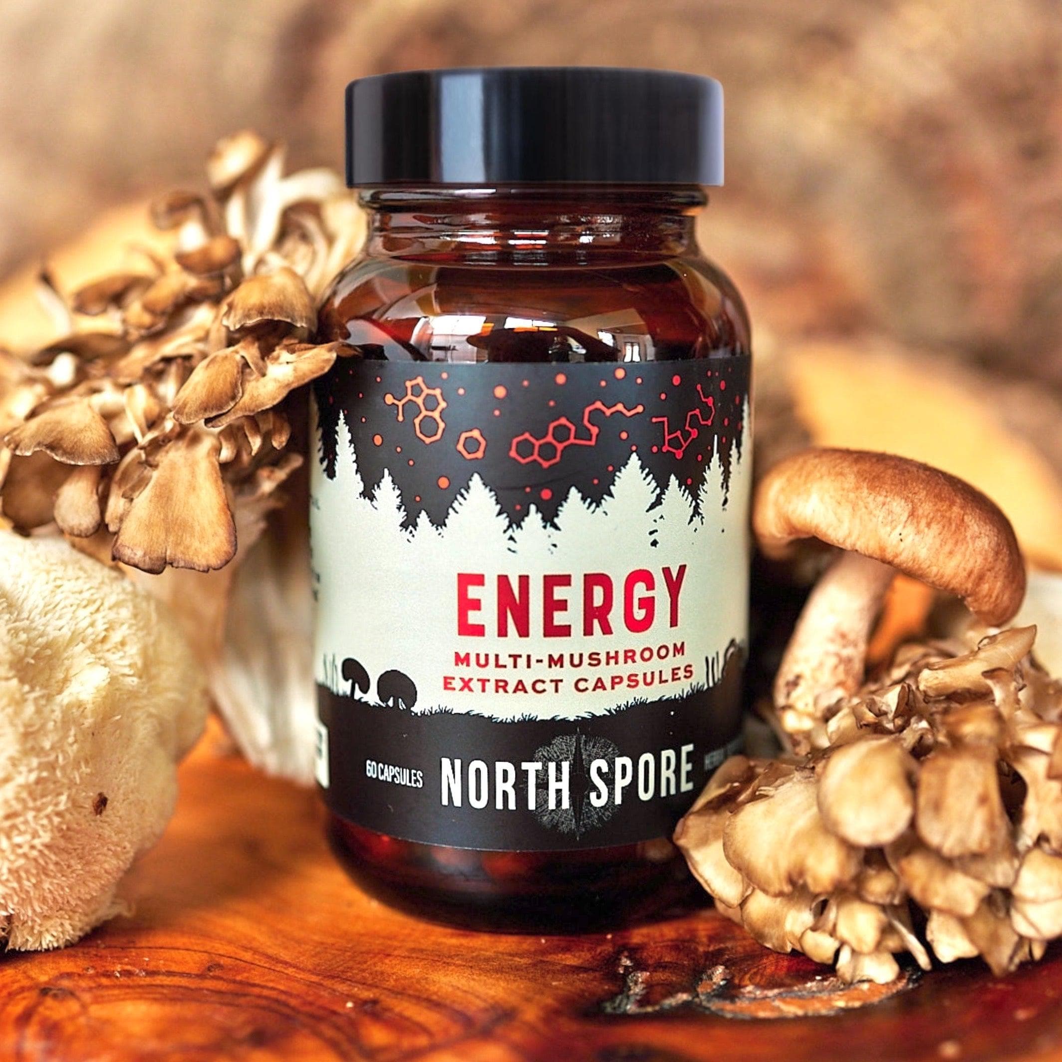 Organic ‘Energy’ Multi-Mushroom Capsules