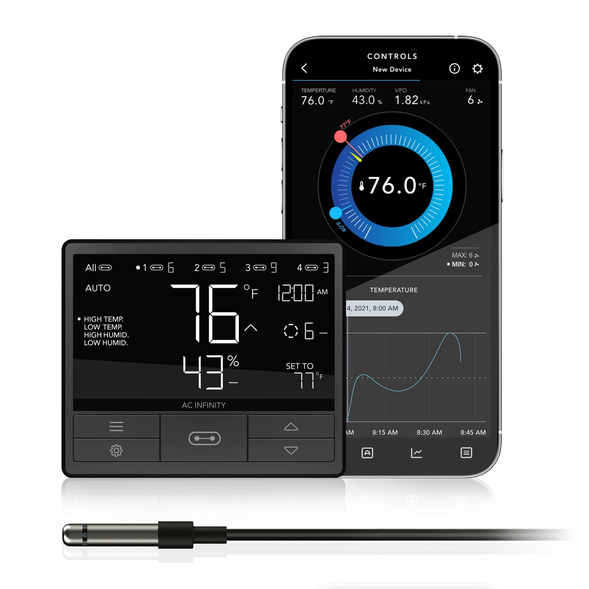 AC Infinity Controller 69, Bluetooth - AC Infinity - Happy Hydro