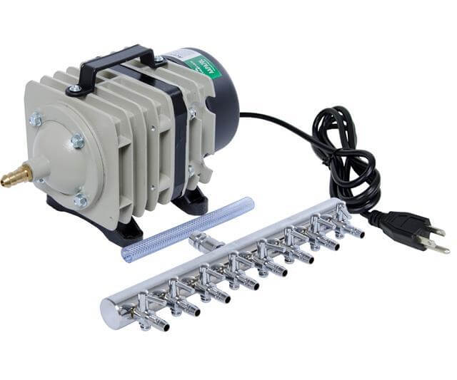 Commercial Air Pump for Hydroponics, 8 Outlets - Active Aqua - Happy Hydro