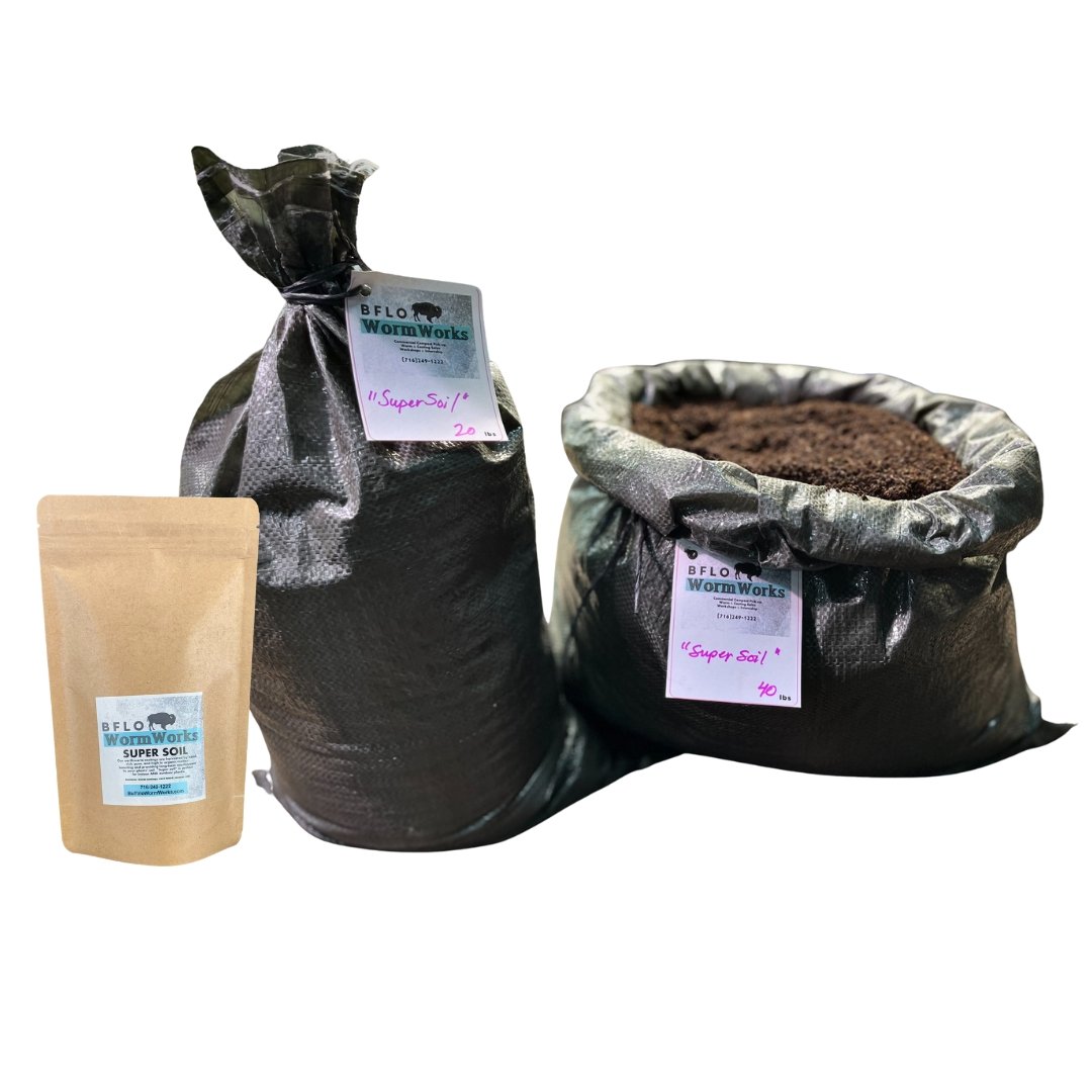 Worm Castings by BFLO Worm Works - BFLO Worm Works - Happy Hydro