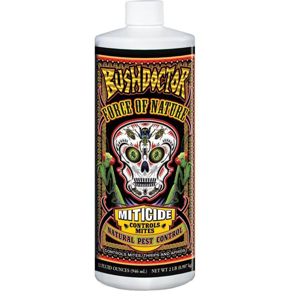 BushDoctor Force of Nature Miticide Concentrate 1Quart - FoxFarm - Happy Hydro