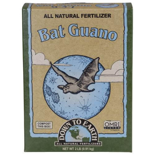 Down to Earth Bat Guano 2 lb - Down to Earth - Happy Hydro