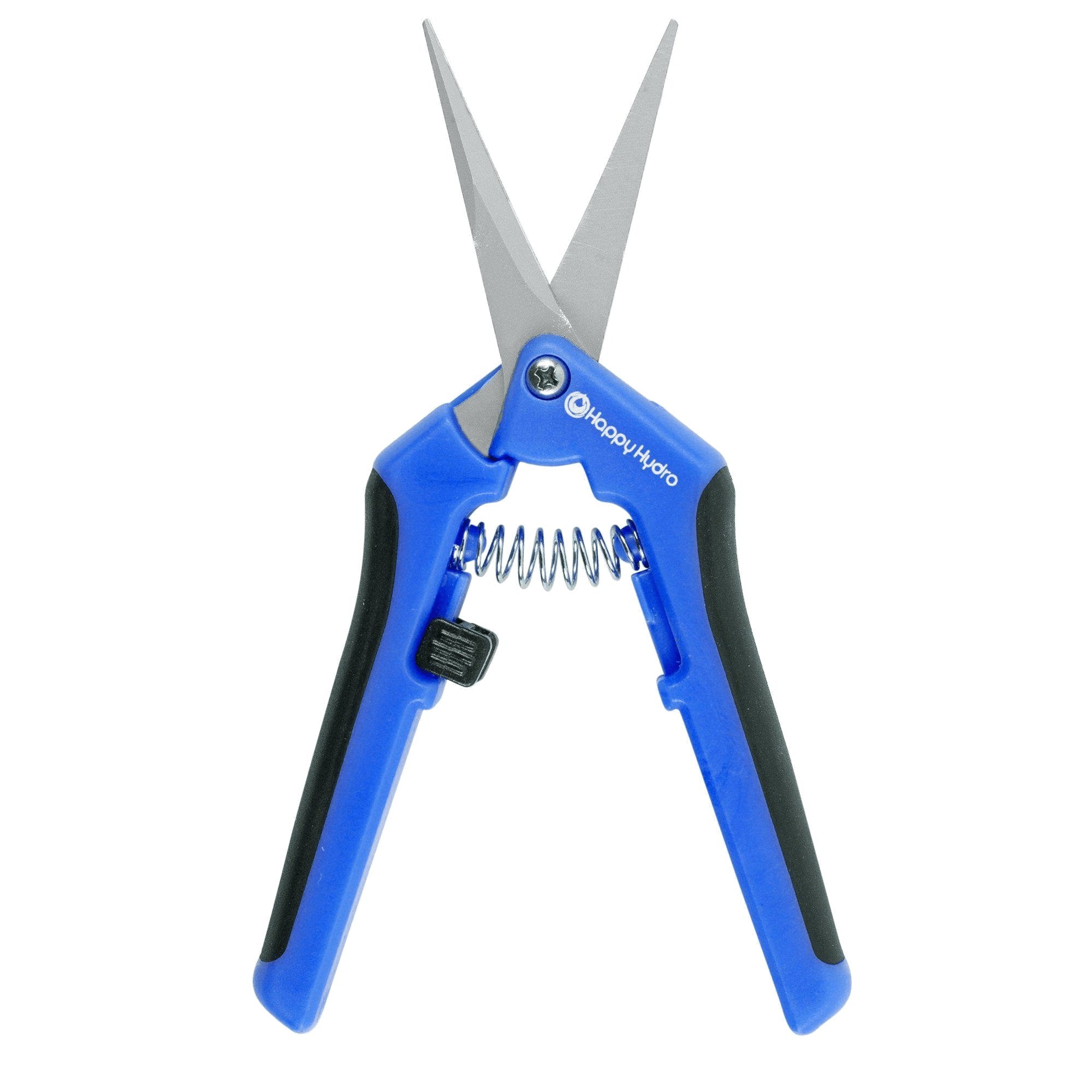 Happy Hydro Trimming Scissors w/ Curved Tip Stainless Steel Blades - Happy Hydro Accessories - Happy Hydro