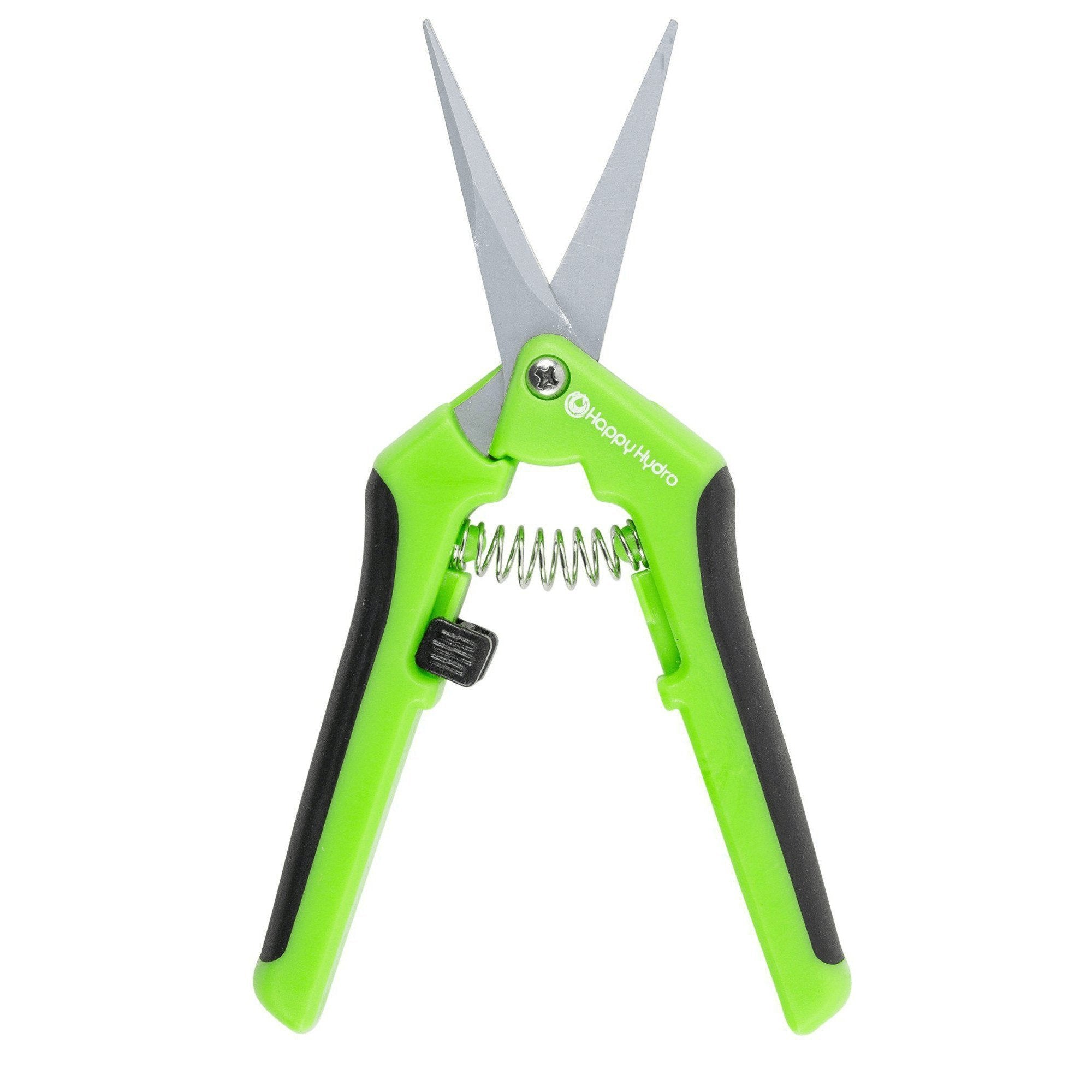 Happy Hydro Trimming Scissors w/ Straight Tip Stainless Steel Blades - Happy Hydro Accessories - Happy Hydro