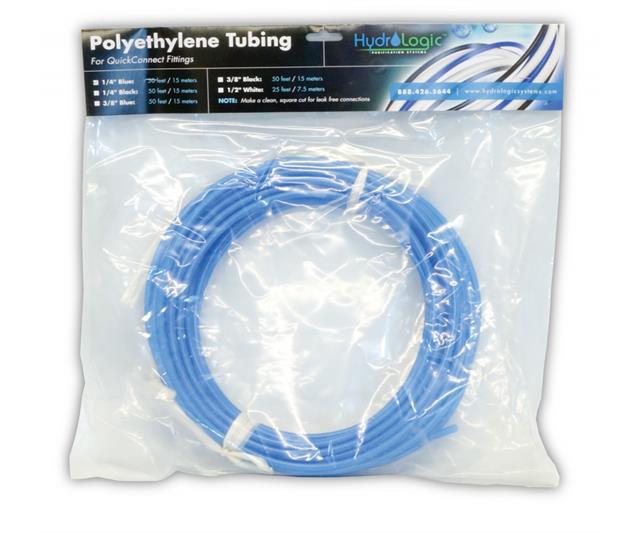 Hydro Logic 1/4 Inch Blue Tubing, 50 feet - Hydro Logic - Happy Hydro