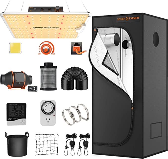 Spider Farmer SF1000 2x2 Grow Tent Kit - Spider Farmer - Happy Hydro