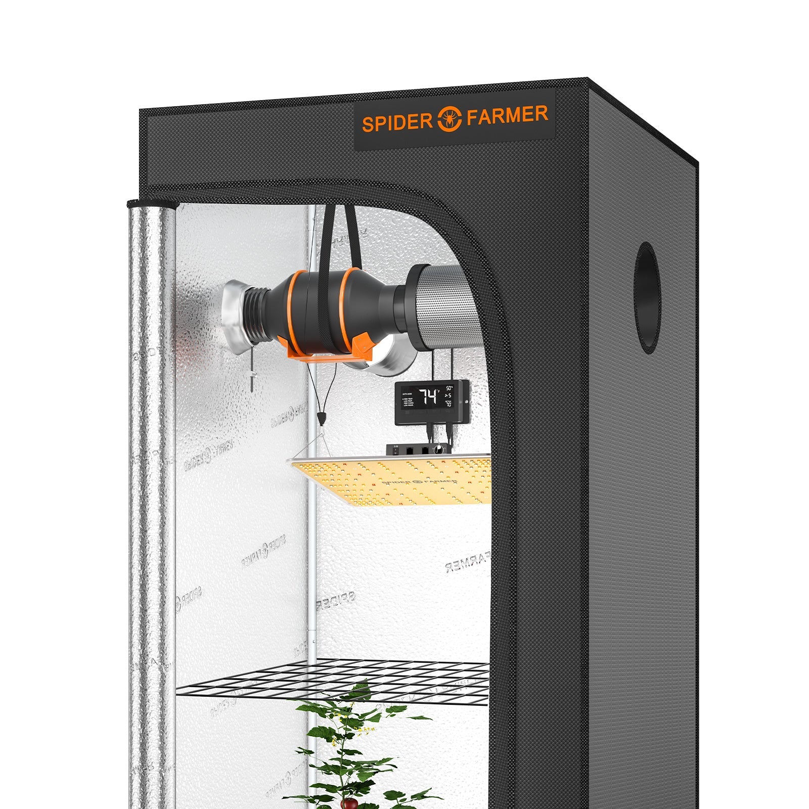 Spider Farmer SF1000 2x2 Grow Tent Kit - Spider Farmer - Happy Hydro