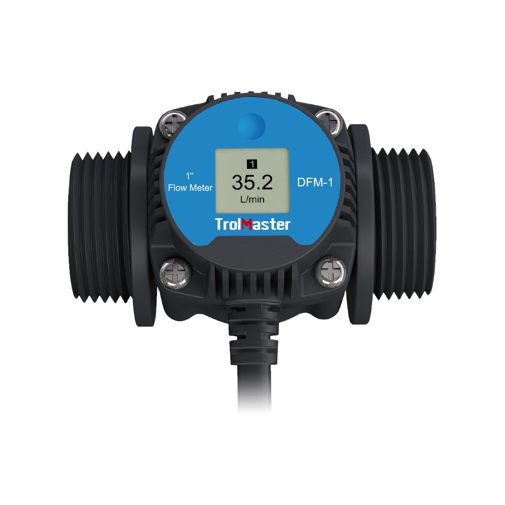 TrolMaster Aqua-X 1 Inch Digital Flow Meter - TrolMaster - Happy Hydro