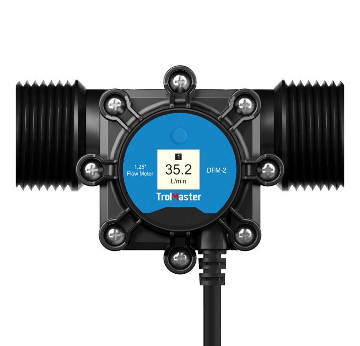 TrolMaster Aqua-X 1.25 Inch Digital Flow Meter - TrolMaster - Happy Hydro