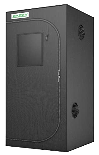 Zazzy 3x3 Grow Tent 36"x36"x72" - Zazzy - Happy Hydro